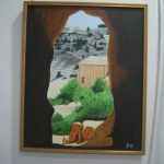 Imagen de cuadro enmarcado "San Bartolo" Oleo sobre lienzo Enmarcado